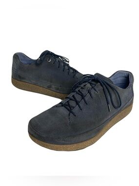 *SOLD* Birkenstock Honnef Low Navy Blue Perforated Suede Sneakers Men's EU 44